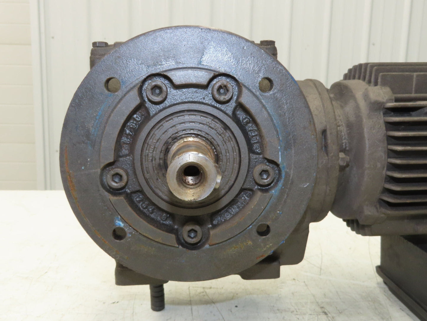 Sew-Eurodrive SF47DT80N4BMG1HR Brake Gearmotor 14.24 Reducer 1Hp 230/460V RH