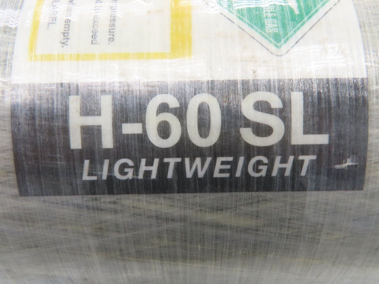 MSA H-60SL SCBA 60 Min Firefighter Respirator Tank Air Cylinder w/Valve 4500psi