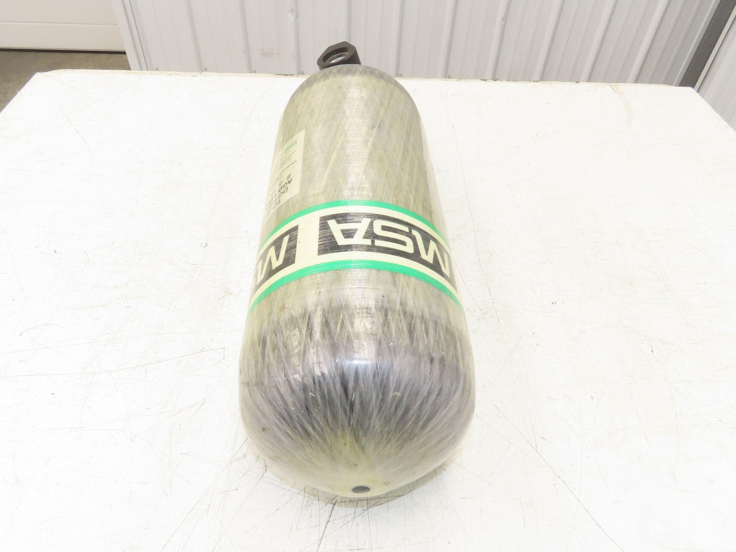 MSA H-60SL SCBA 60 Min Firefighter Respirator Tank Air Cylinder w/Valve 4500psi