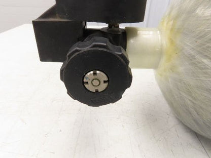 MSA H-60SL SCBA 60 Min Firefighter Respirator Tank Air Cylinder w/Valve 4500psi