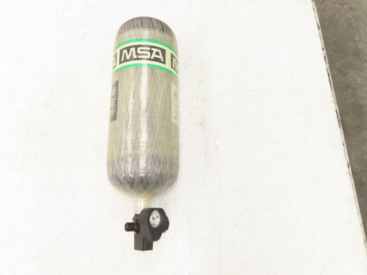 MSA H-60SL SCBA 60 Min Firefighter Respirator Tank Air Cylinder w/Valve 4500psi