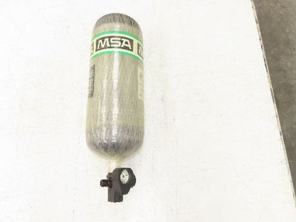MSA H-60SL SCBA 60 Min Firefighter Respirator Tank Air Cylinder w/Valve 4500psi