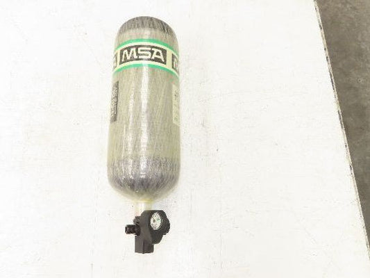 MSA H-60SL SCBA 60 Min Firefighter Respirator Tank Air Cylinder w/Valve 4500psi