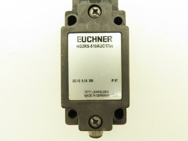 Euchner NG2RS-510AU Limit Switch Steel Roller Plunger 30V 0.1A IP67