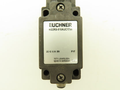 Euchner NG2RS-510AU Limit Switch Steel Roller Plunger 30V 0.1A IP67