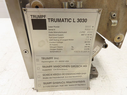 Trumpf TLF 3000 | 246 624AGVS Laser Reflective Conduit Mirrors