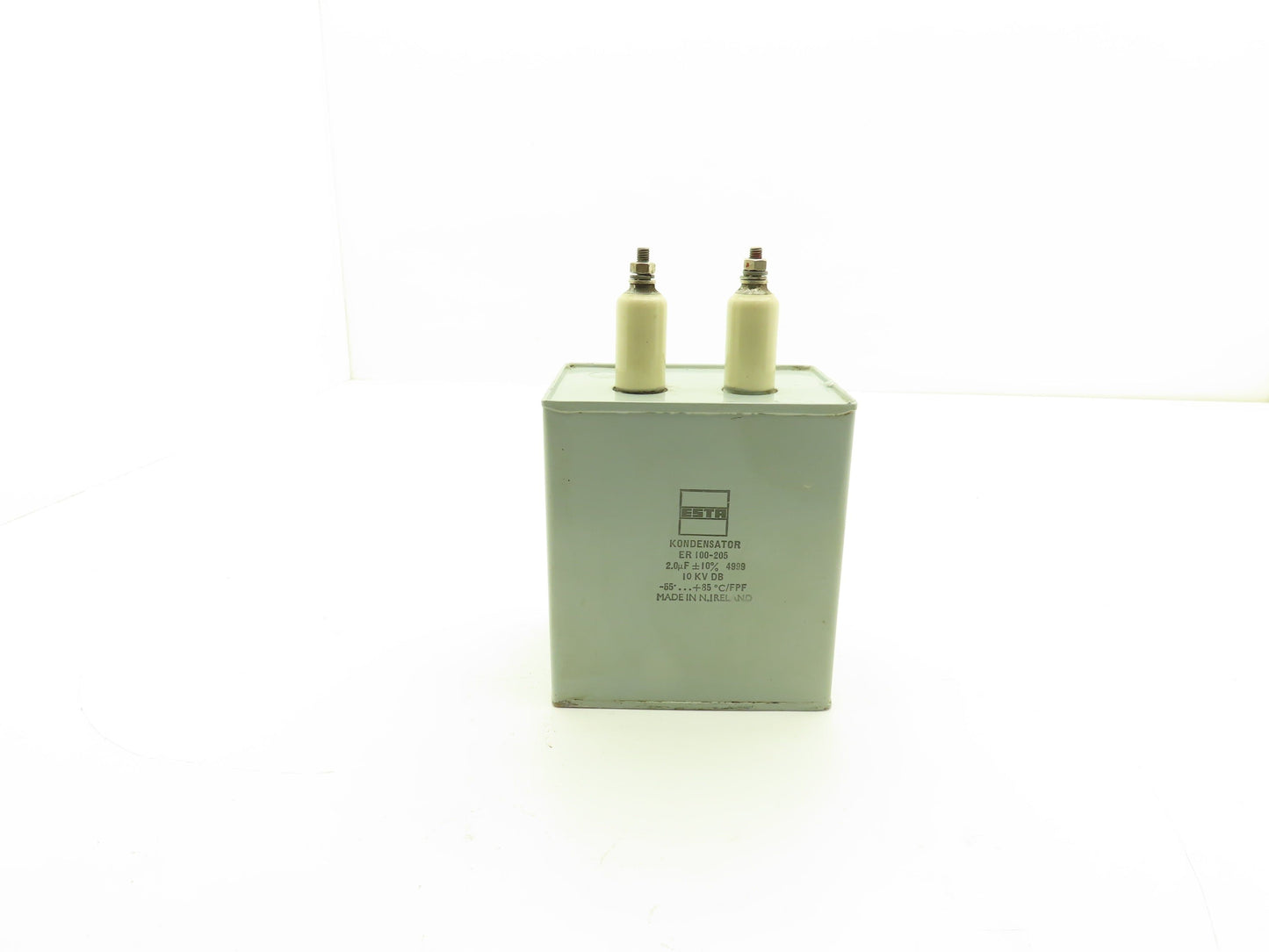 ESTR ER 100-205 Kondensator Capacitor 2.0uF Micro Farad 10kV dB -65..+85C