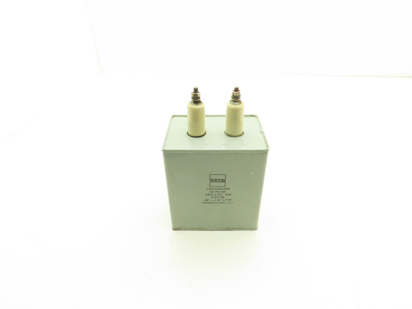 ESTR ER 100-205 Kondensator Capacitor 2.0uF Micro Farad 10kV dB -65..+85C