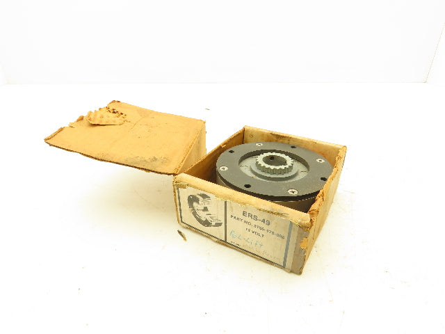 Warner Electric ERS-49 Spring Set Holding Motor Brake 12VDC 15 Ft-Lb C-Face