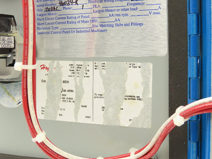 On-Off Switch with indicator Pilot lights Pre-wired Safety Control