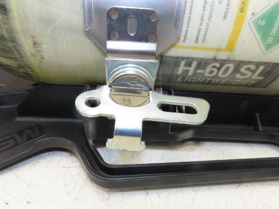 MSA H-60SL SCBA 60 Min Respirator Tank Air Cylinder Firefighter Backpack w/Case