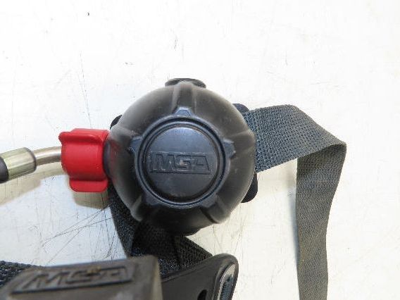 MSA H-60SL SCBA 60 Min Respirator Tank Air Cylinder Firefighter Backpack w/Case