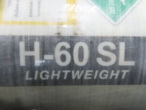 MSA H-60SL SCBA 60 Min Respirator Tank Air Cylinder Firefighter Backpack w/Case