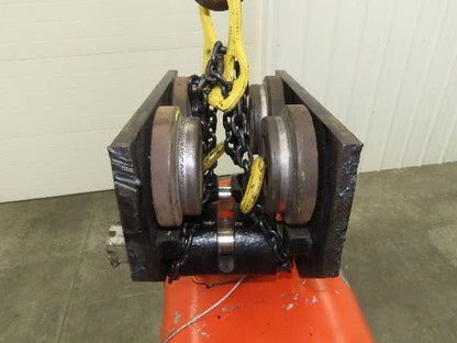 CM Lodestar RRT2 3 Ton Electric Chain Hoist 19' Lift 11/3.3 FPM Trolley 460 Volt