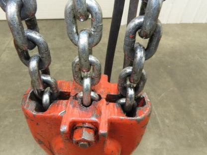 CM Lodestar RRT2 3 Ton Electric Chain Hoist 19' Lift 11/3.3 FPM Trolley 460 Volt