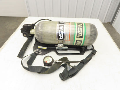 MSA H-60SL SCBA 60 Min Respirator Tank Air Cylinder Firefighter Backpack Harness