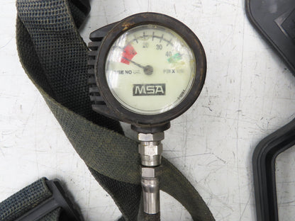 MSA H-60SL SCBA 60 Min Respirator Tank Air Cylinder Firefighter Backpack Harness