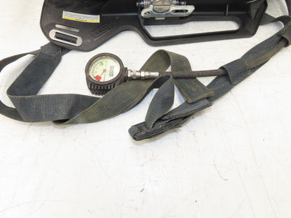 MSA H-60SL SCBA 60 Min Respirator Tank Air Cylinder Firefighter Backpack Harness