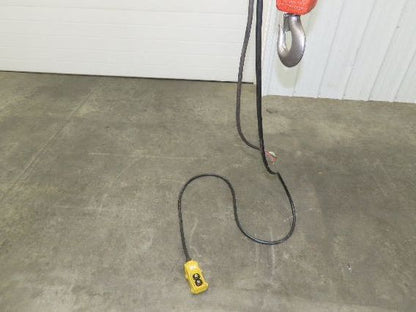CM Lodestar R2 2 Ton Electric Chain Hoist 16' Lift 8/2.5 FPM Trolley 460 Volt