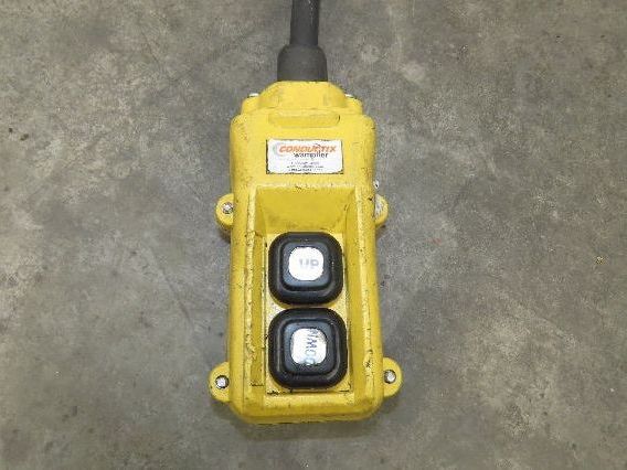 CM Lodestar R2 2 Ton Electric Chain Hoist 16' Lift 8/2.5 FPM Trolley 460 Volt