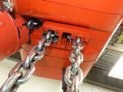 CM Lodestar R2 2 Ton Electric Chain Hoist 16' Lift 8/2.5 FPM Trolley 460 Volt