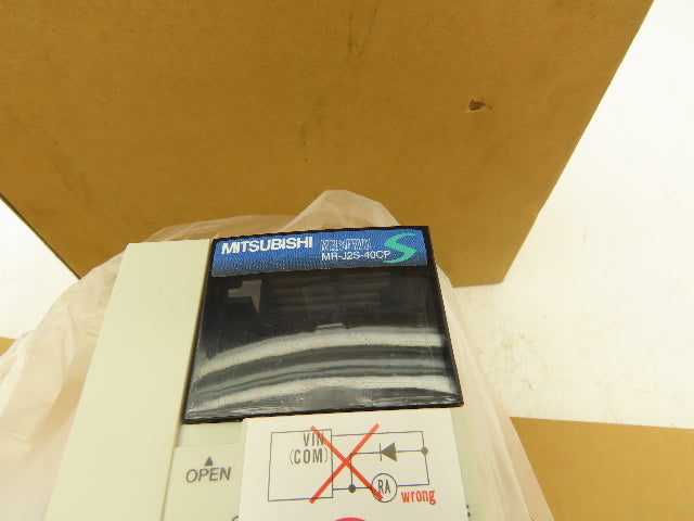 Mitsubishi MR-J2S-40CP Melservo AC Servo Drive 1/3PH In 230V 400W 2.8A J2 Super