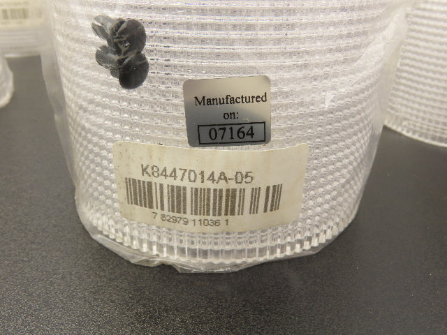 Federal Signal K8447014A-05 Stack Light Lens Clear Lot of 9