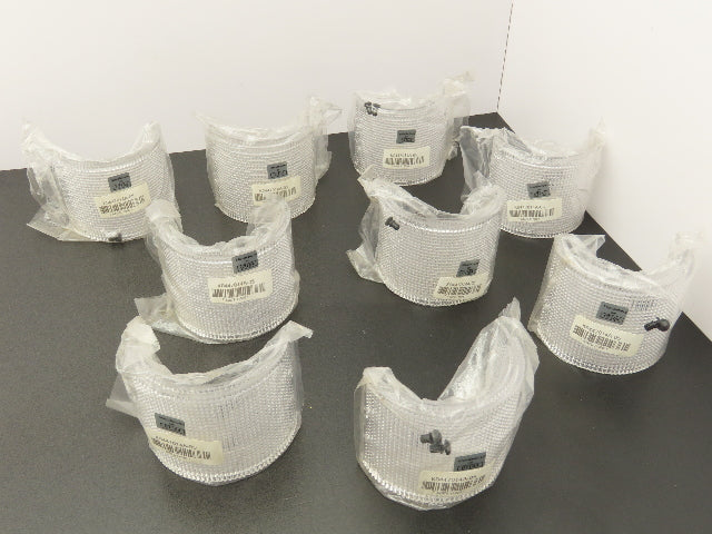 Federal Signal K8447014A-05 Stack Light Lens Clear Lot of 9