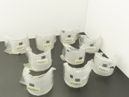 Federal Signal K8447014A-05 Stack Light Lens Clear Lot of 9