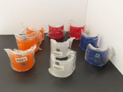 Federal Signal K8447014A Stack Light Lens Multiple Colors Mixed Lot of 9