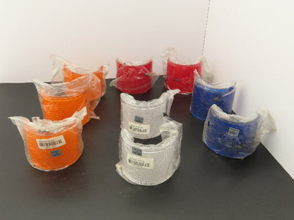 Federal Signal K8447014A Stack Light Lens Multiple Colors Mixed Lot of 9