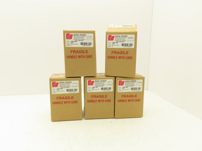 Federal Signal LSB-120 Stack Light Base Litestak 120V Lot of 5