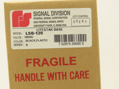 Federal Signal LSB-120 Stack Light Base Litestak 120V Lot of 5