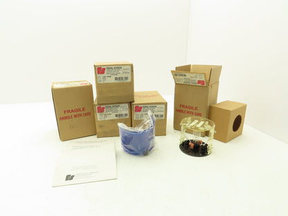 Federal Signal LSL-120B Industrial Stack Light Litestak 120V Lot of 5