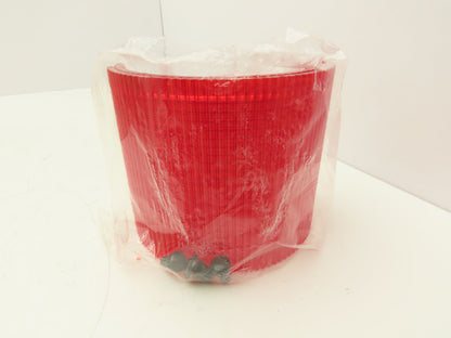 Federal Signal LSL-120R Stack Light Litestak Incandescent Red 120V Lot of 5