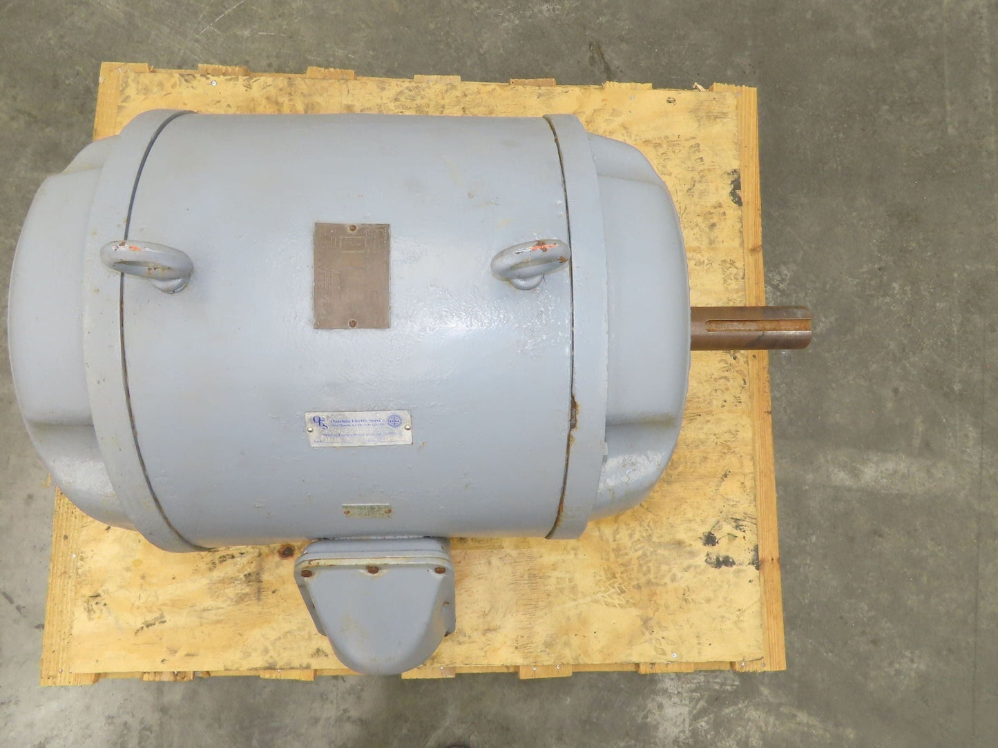 Reliance Electric 527 AC Motor 50Hp 1160RPM 220/440V 3Ph C-445 Frame Rebuilt