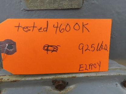 Reliance Electric 527 AC Motor 50Hp 1160RPM 220/440V 3Ph C-445 Frame Rebuilt