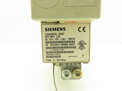 Siemens 6FC5357-0BB33-0AE2 6FC5247-0AA00-0AA3 Sinumerik 840D NCU 13A 57VAC