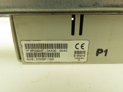Siemens 6FC5357-0BB33-0AE2 6FC5247-0AA00-0AA3 Sinumerik 840D NCU 13A 57VAC