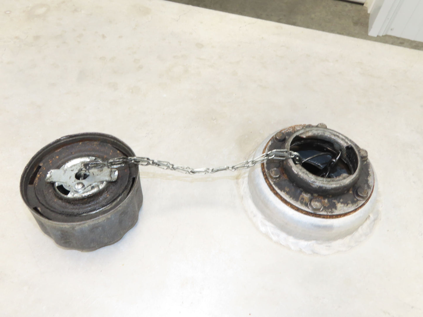 Aluminum Liquid Storage Tank 50 Gallon Semi Hydraulic Oil Container 34x15x28"