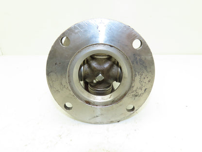 GWB 287.30 Universal U-Joint Flanged Cardan Drive Shaft 150mm OD 165mm OAL 18730