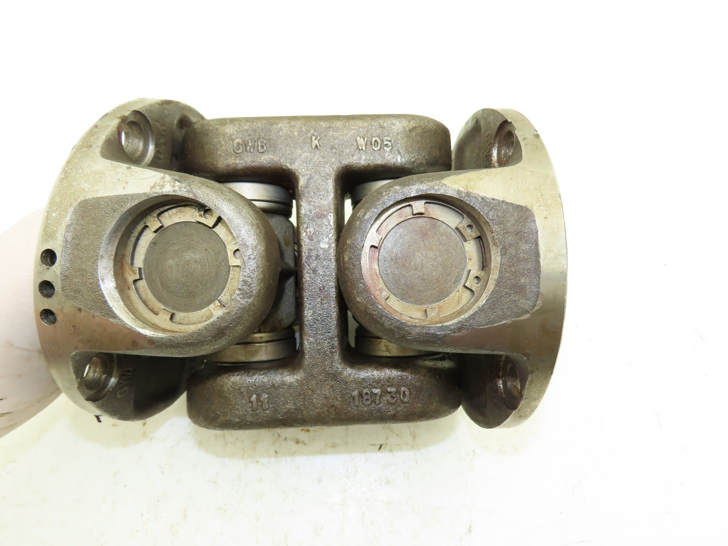 GWB 287.30 Universal U-Joint Flanged Cardan Drive Shaft 150mm OD 165mm OAL 18730