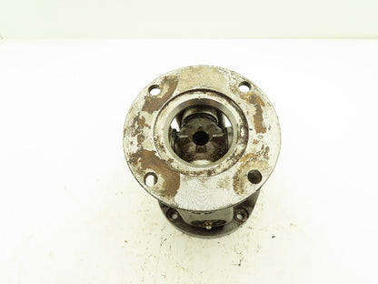 GWB 287.30 Universal U-Joint Flanged Cardan Drive Shaft 150mm OD 165mm OAL 18730