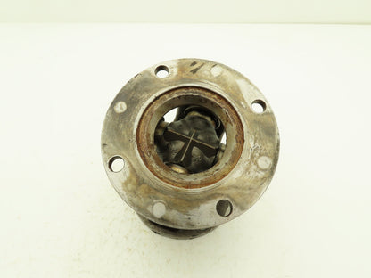 GWB 287.30 Universal U-Joint Flanged Cardan Drive Shaft 150mm OD 165mm OAL 18730