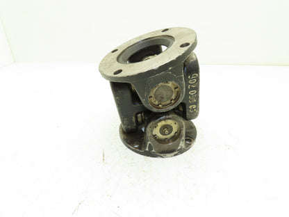 GWB 287.30 Universal U-Joint Flanged Cardan Drive Shaft 150mm OD 165mm OAL 18730