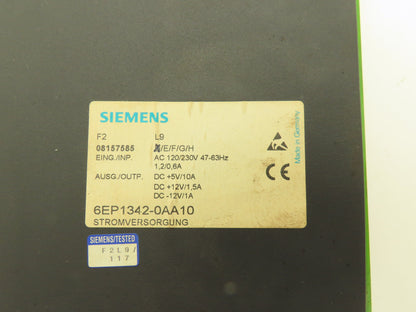 Siemens 6EP1342-0AA10 Power Supply for Trumpf TASC 200 5/12vDC - 120/230vAC