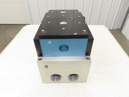 Mac 69A-C1-MAB-JDA0-1KE Pneumatic Air 2 Valve Manifold Assembly 69 Series