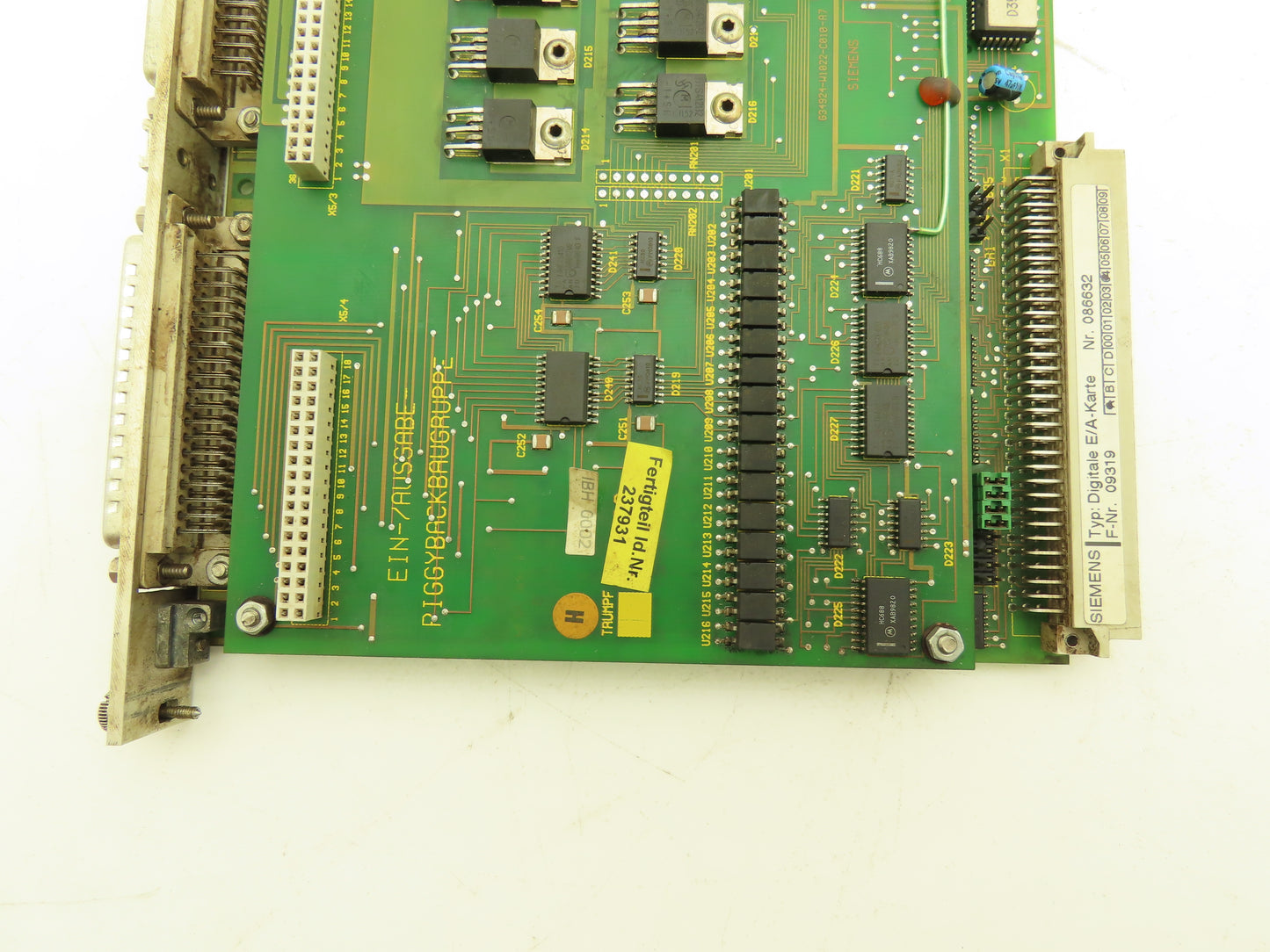 Siemens G34924-W1022-C010-A7 | 634924-W1021-C005 Circuit Boards