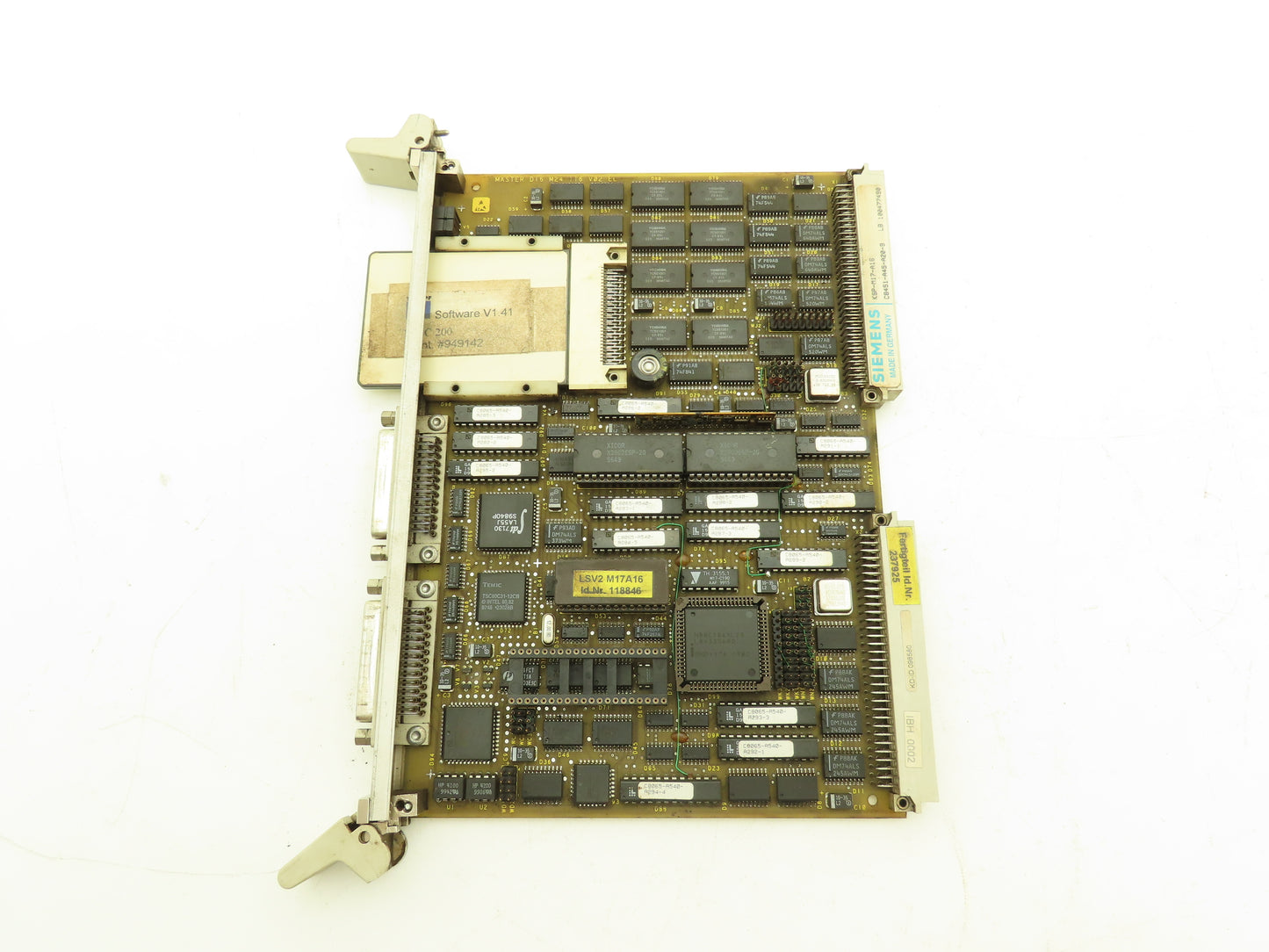 Siemens KSP-M17 | D16 M24 116 V02 EL | C8451-A45-C7-5 Memory Card Circuit Board