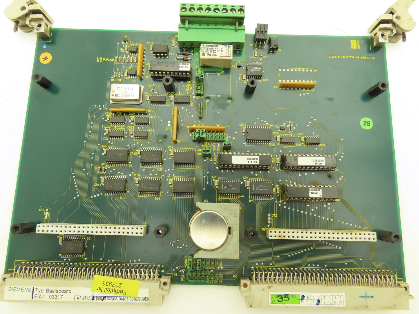Trumpf Siemens AG G34901-B1020-H2-D1 Circuit Board